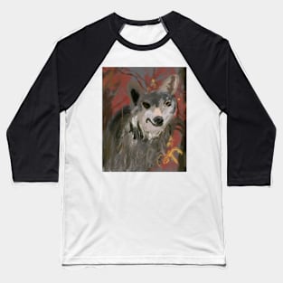 Wolf shirt 1 Baseball T-Shirt